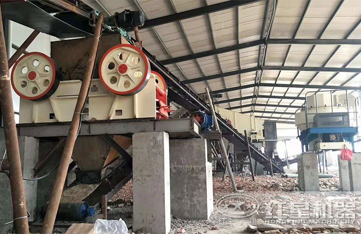 砂石生產(chǎn)線(xiàn)設(shè)備實(shí)拍